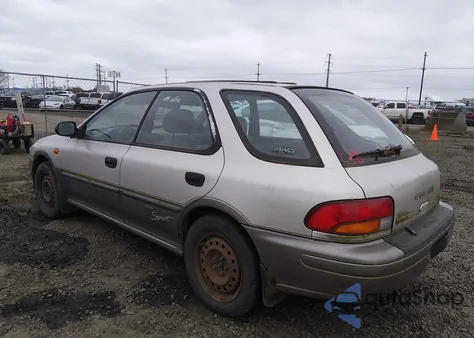 1999 Subaru Impreza Outback Sport from USA, damaged, VIN JF1GF4853XH809319